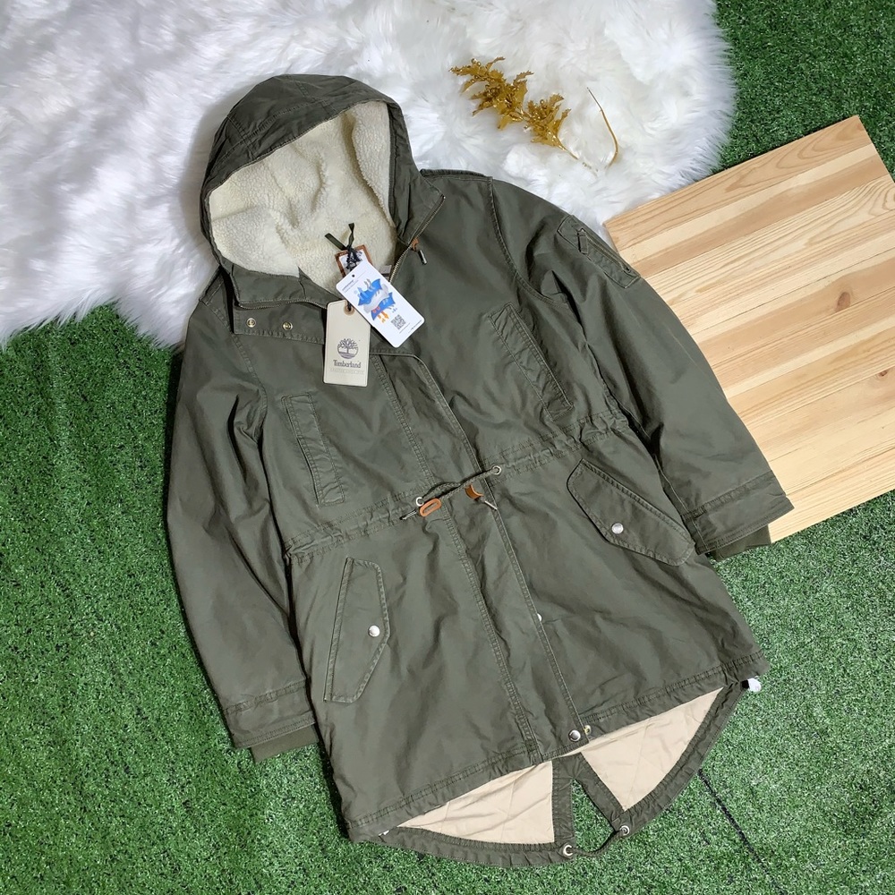 TIMBERLAND WOMEN'S MT. KELSEY FLEECE-LINED PARKA - Picture 2 of 8
